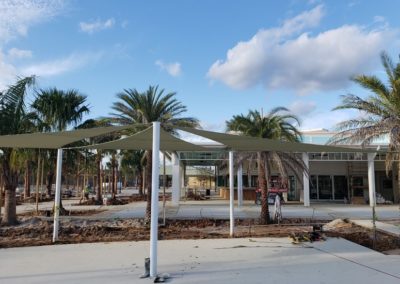 Shopping Center Shade Sails