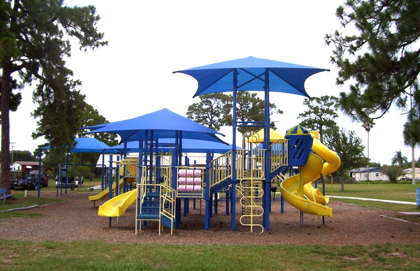 Playground Attached Shade