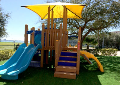 Playground Attached Shade