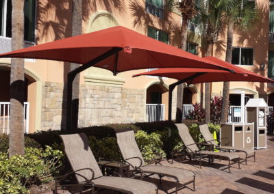 cantilever shade umbrella