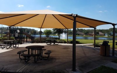 Creating outdoor Shade structure classroom using CRRSA Funding.