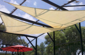 residential shade sail system