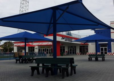 Seating Center Post Shade Umbrella