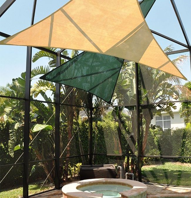 Sail Shades for Gardens & Hospitality